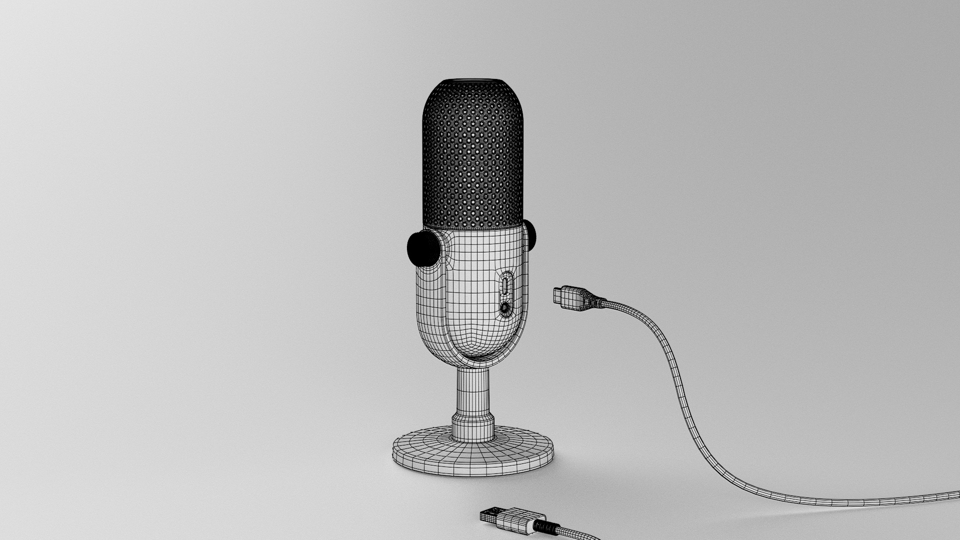 RAZER SEIREN V3 CHROMA 3D model_18