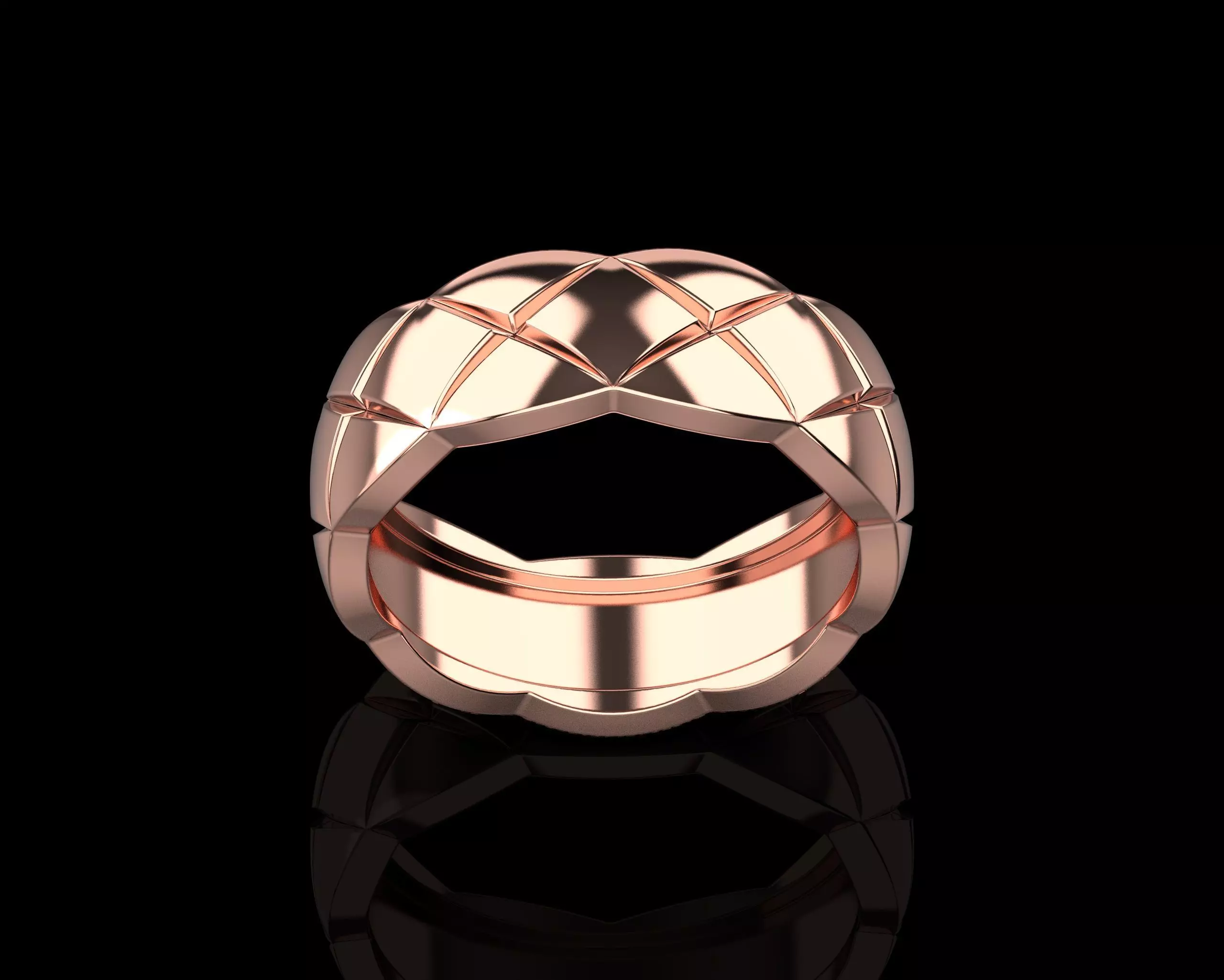 Coco Crush ring 18 - 18-5 Sizes N228 3D print model_0