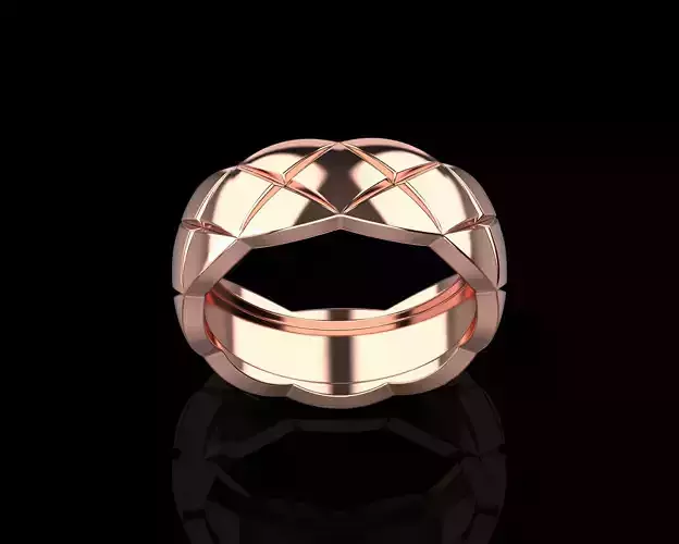 Coco Crush ring 18 - 18-5 Sizes N228 3D print model