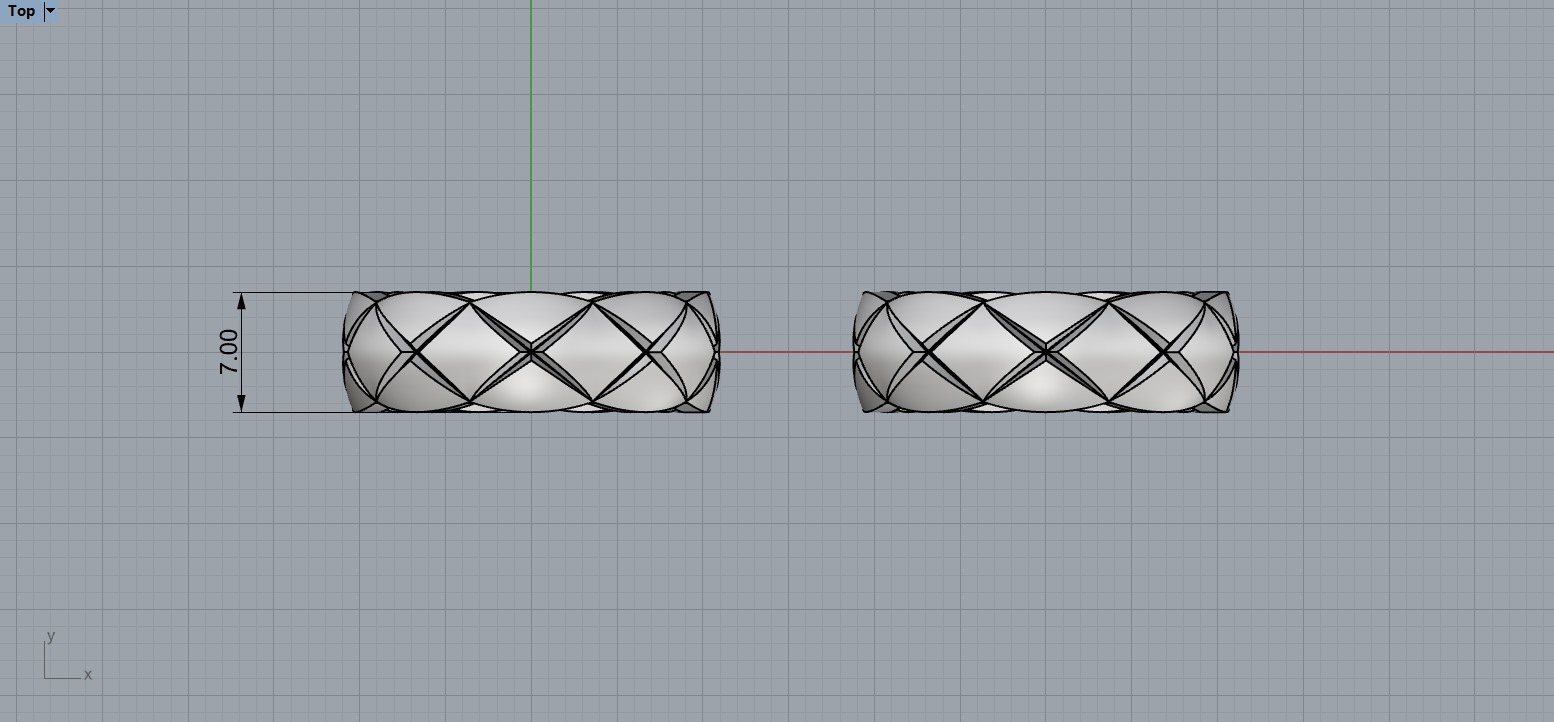 Coco Crush ring 18 - 18-5 Sizes N228 3D print model_7