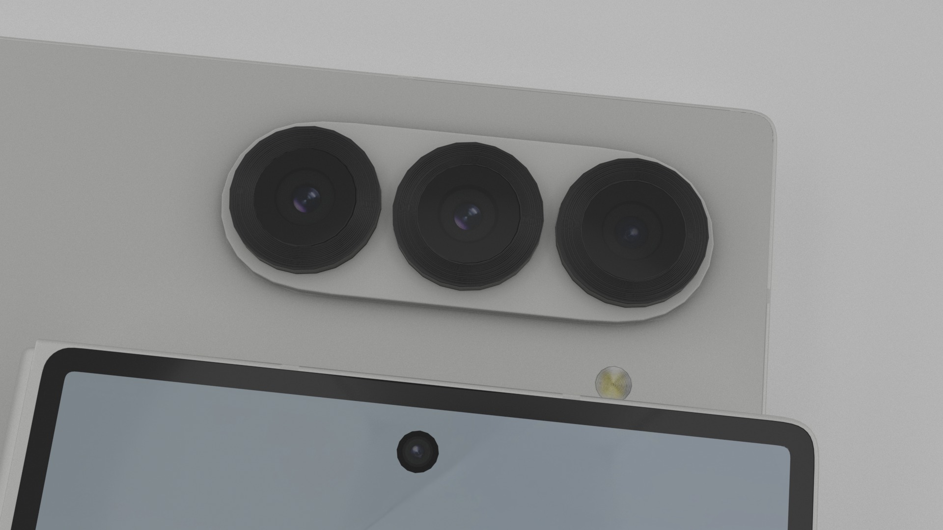 Samsung Galaxy Z Fold 6 White 3D model_8