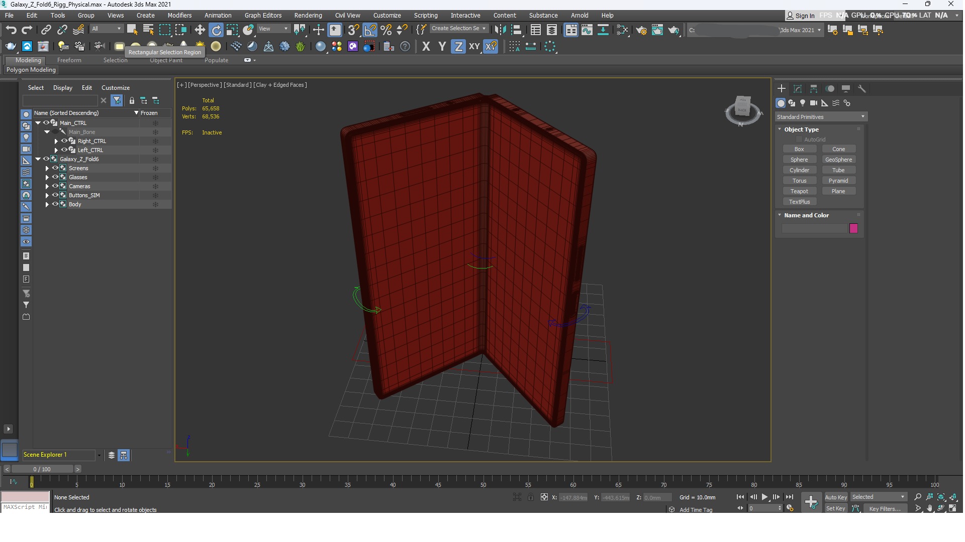 Samsung Galaxy Z Fold 6 Silver Shadow 3D model_11