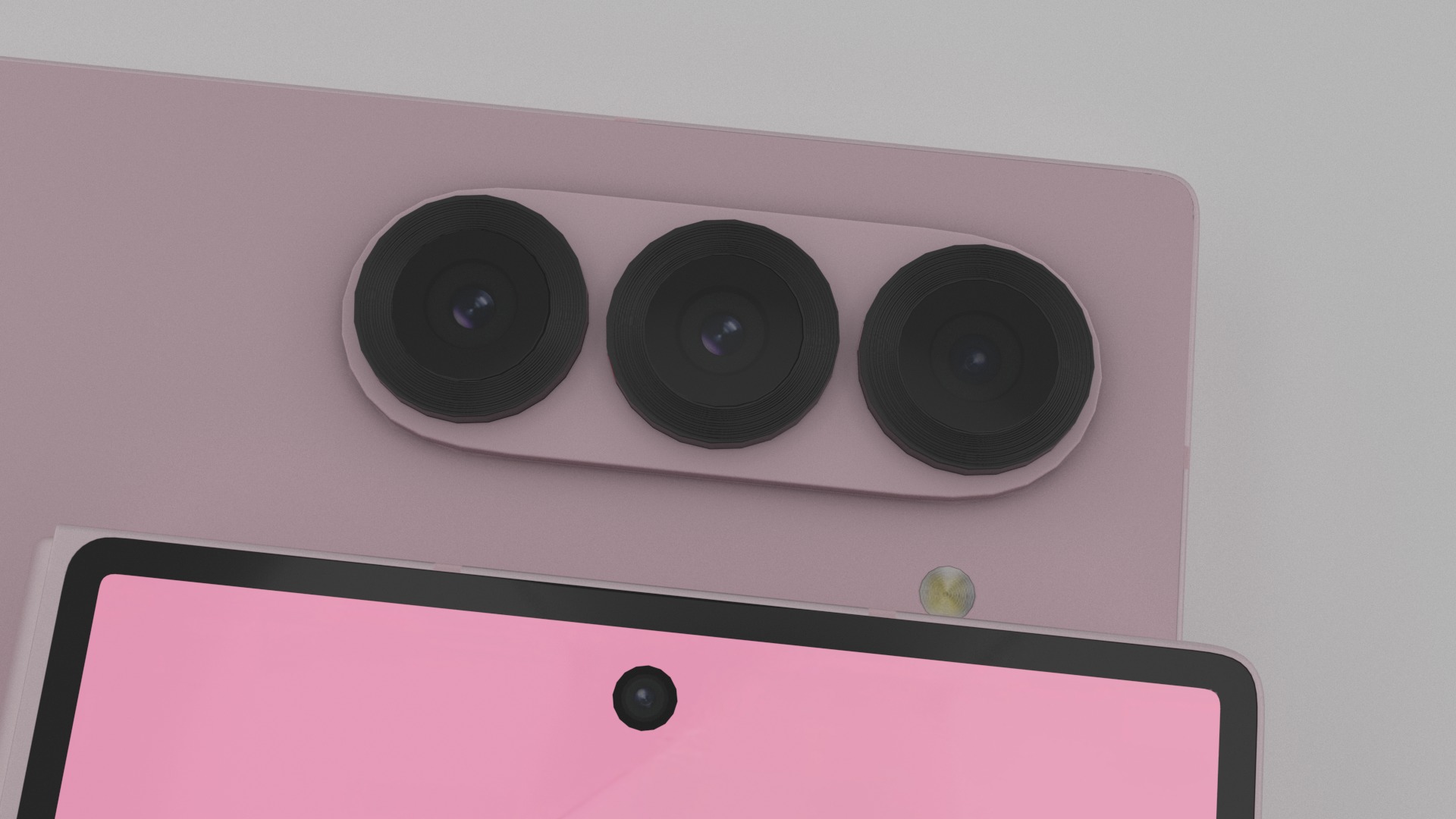 Samsung Galaxy Z Fold 6 Pink 3D model_8