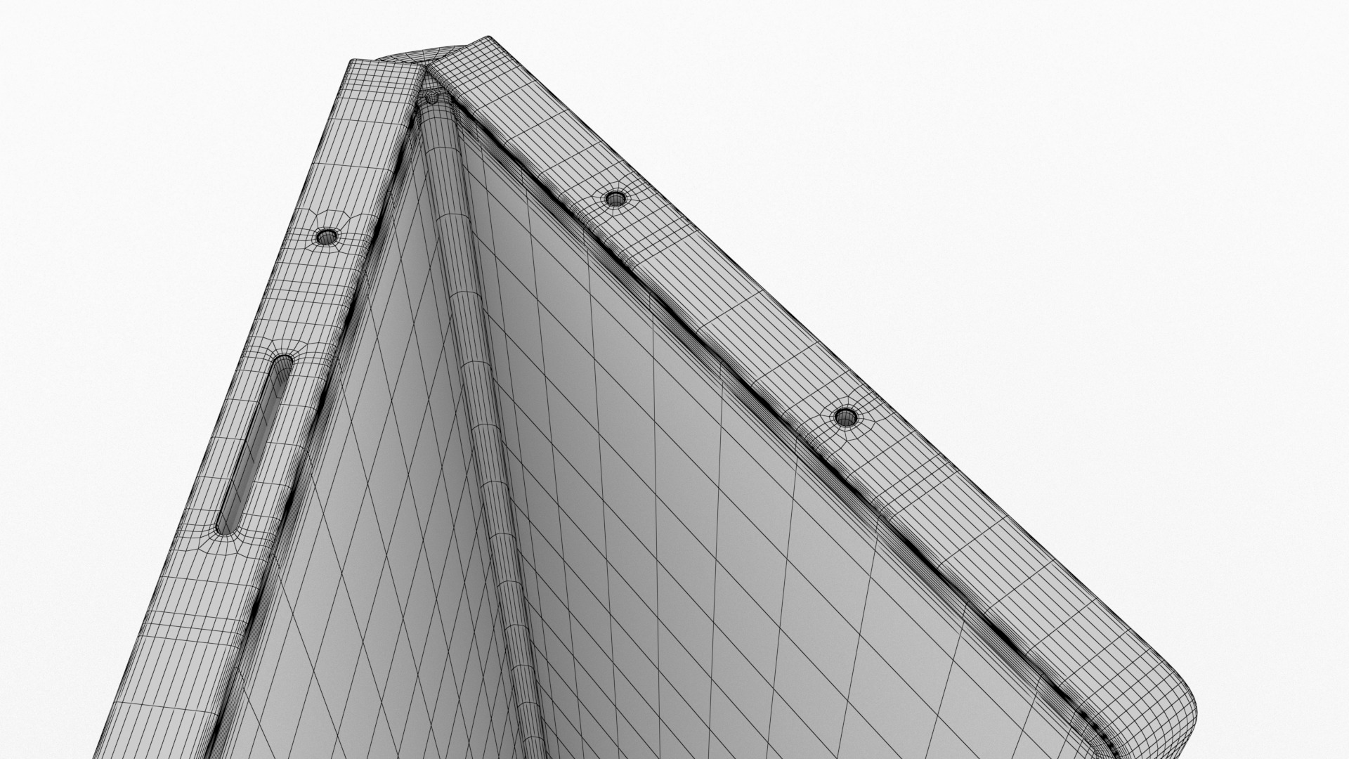 Samsung Galaxy Z Fold 6 Navy 3D model_15