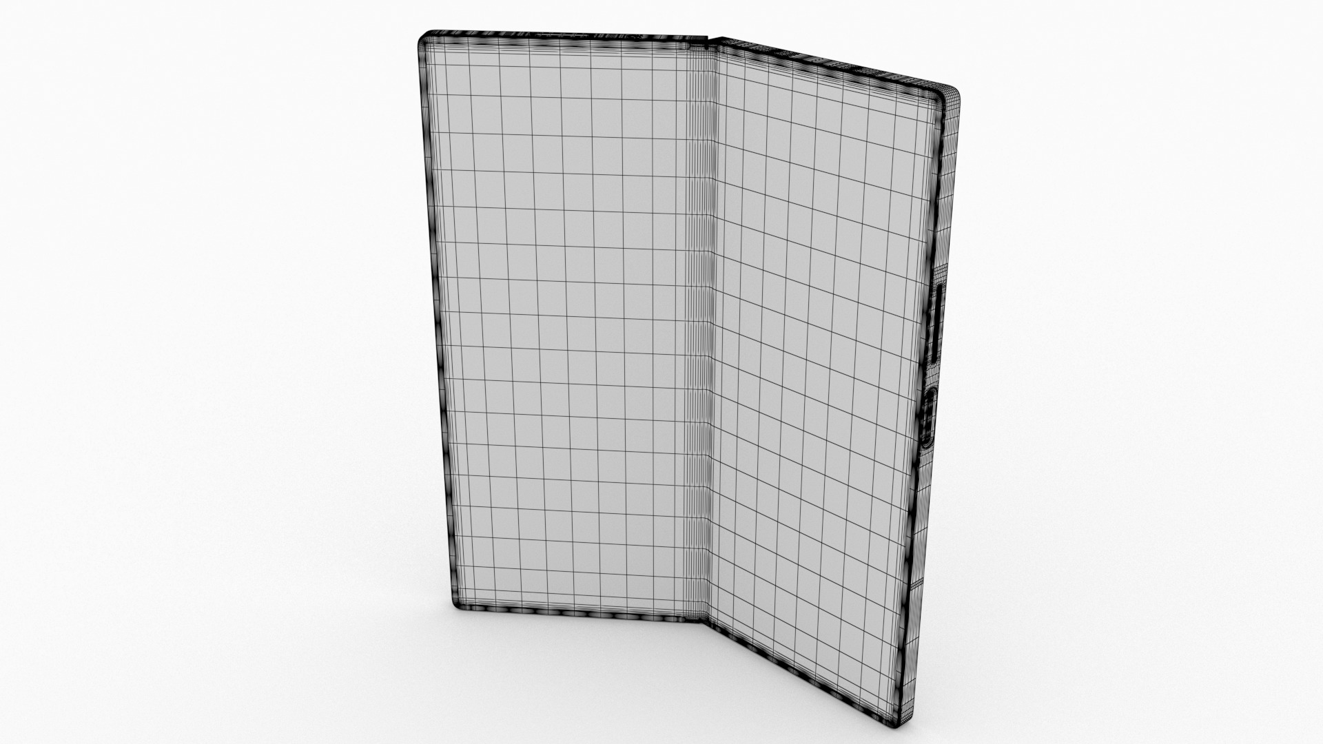 Samsung Galaxy Z Fold 6 Navy 3D model_14