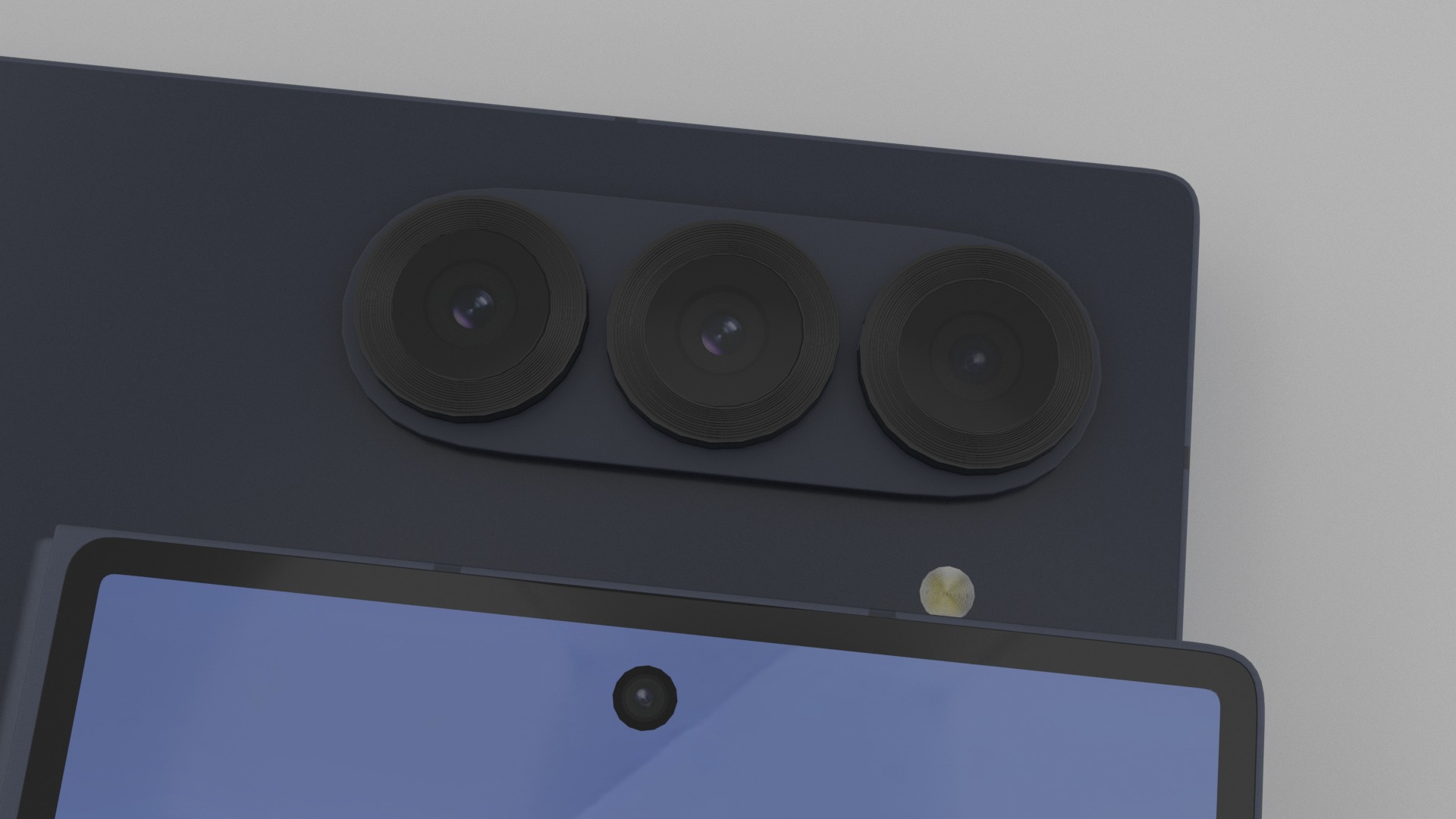 Samsung Galaxy Z Fold 6 Navy 3D model_8