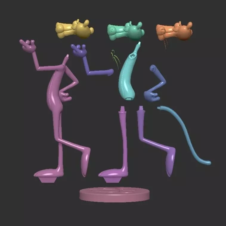 THE PINK PANTHER 3D print model_7