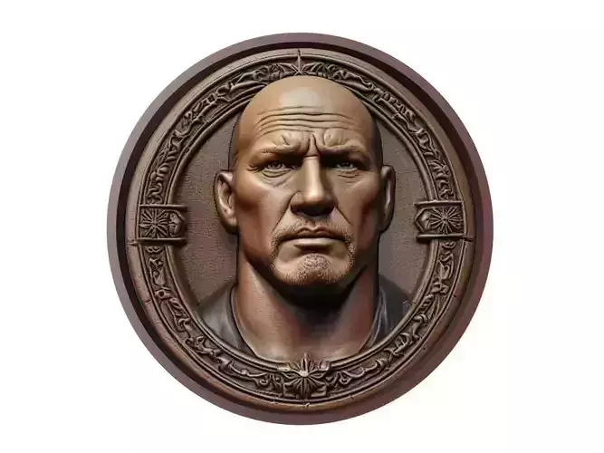 Stone Cold Steve Austin Medallion