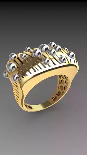 Perfect square ring