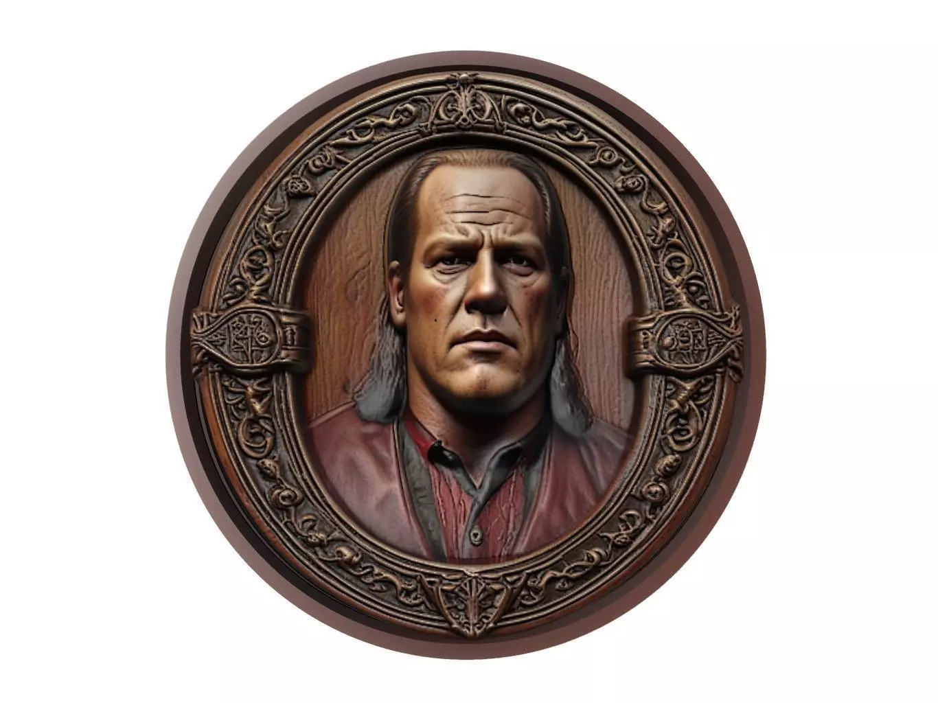 Kane Medallion 3D print model_0