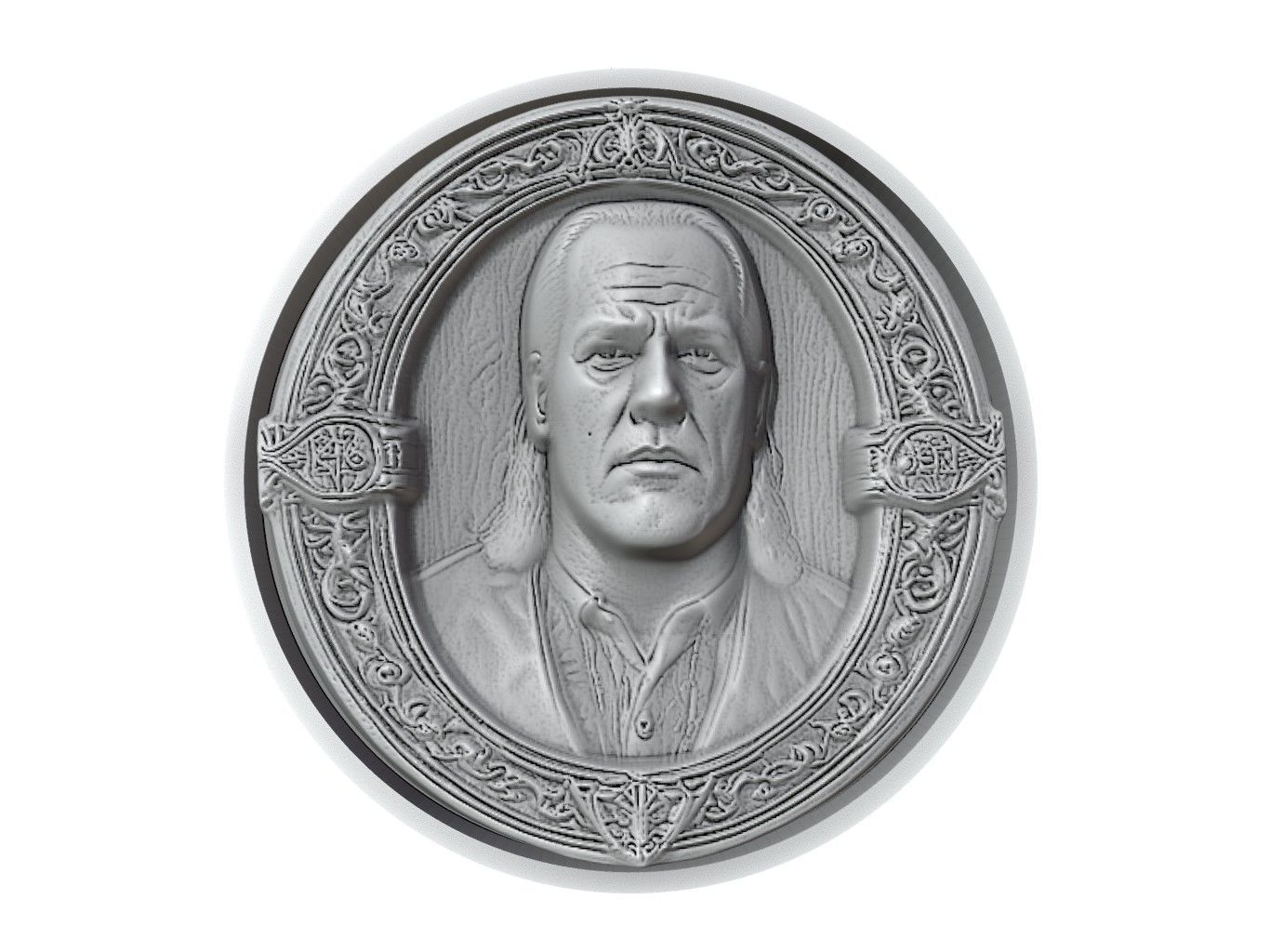 Kane Medallion 3D print model_2
