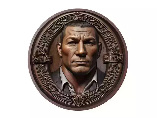 Batista Medallion 3D print model