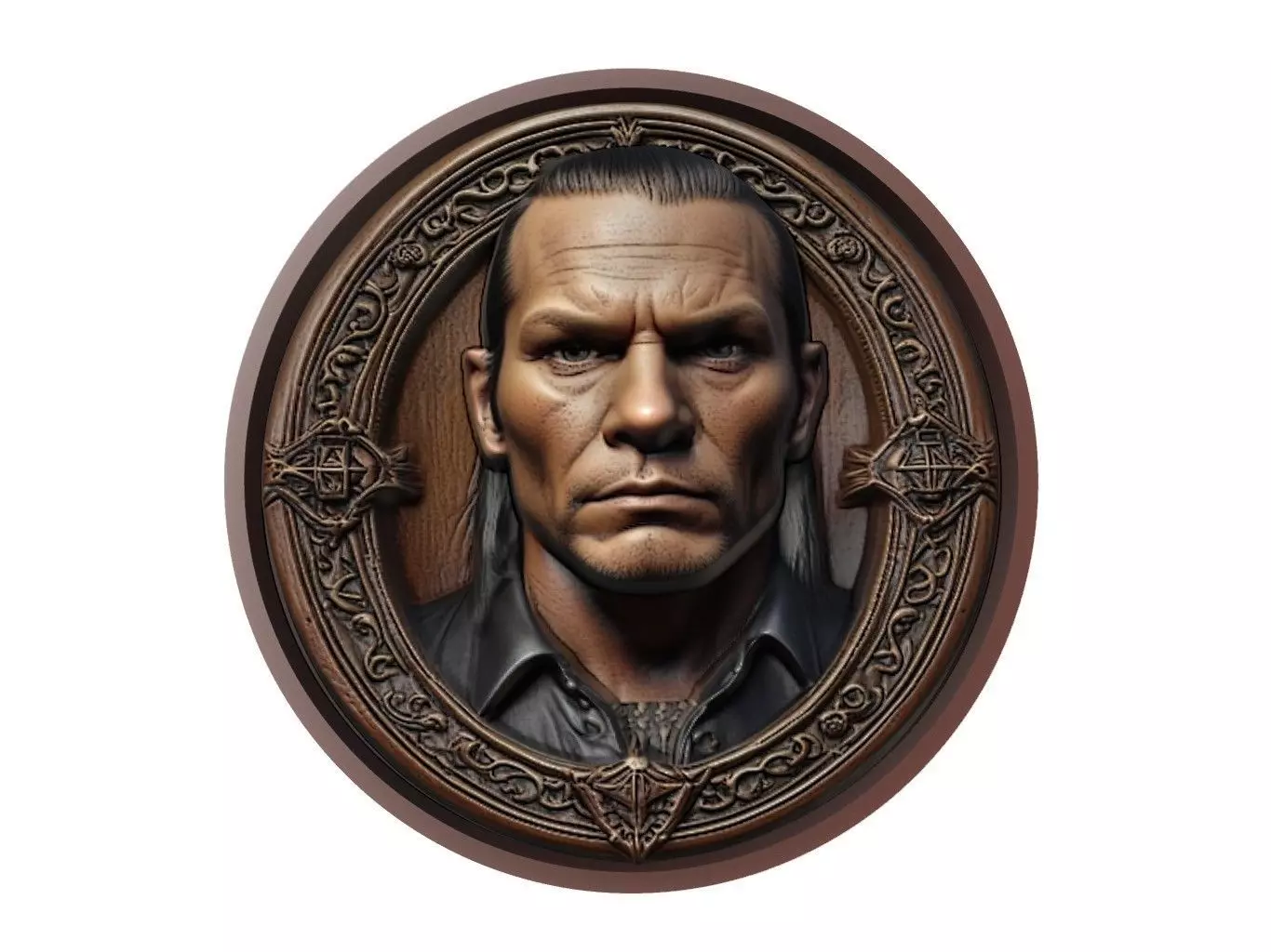 Jeff Hardy Medallion 3D print model_0