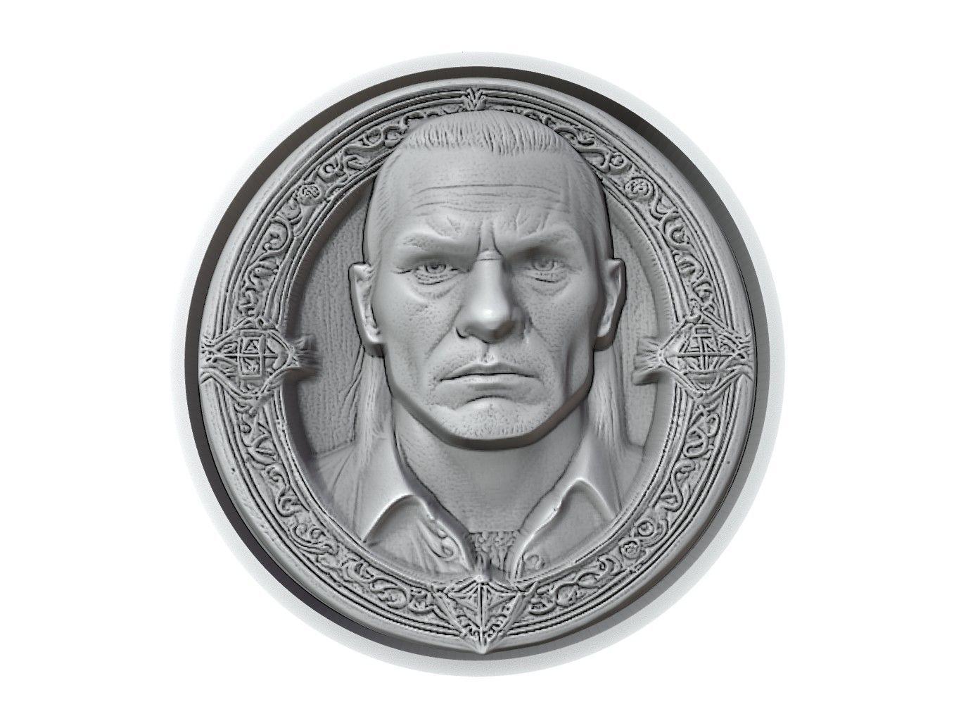 Jeff Hardy Medallion 3D print model_2
