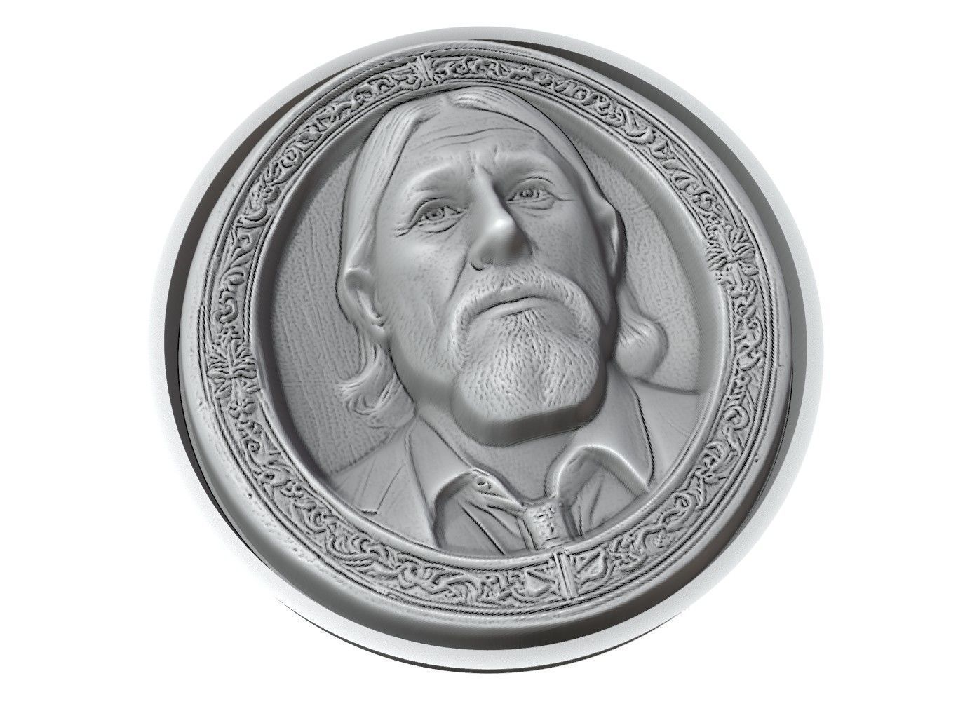 Daniel Bryan Medallion 3D print model_3