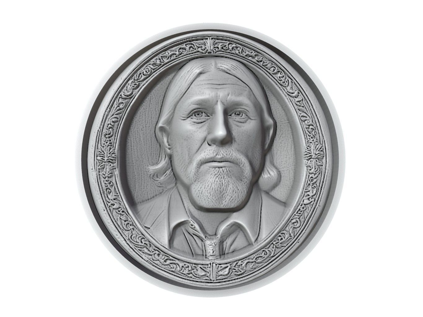 Daniel Bryan Medallion 3D print model_2