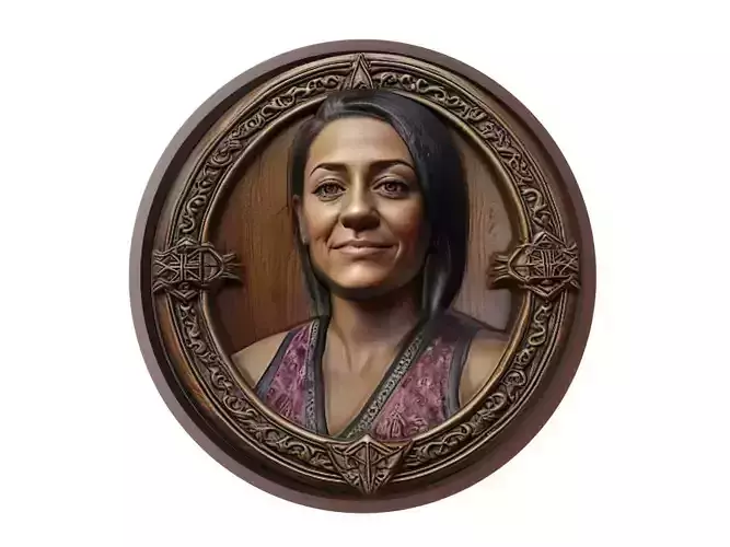 Bayley Medallion 3D print model