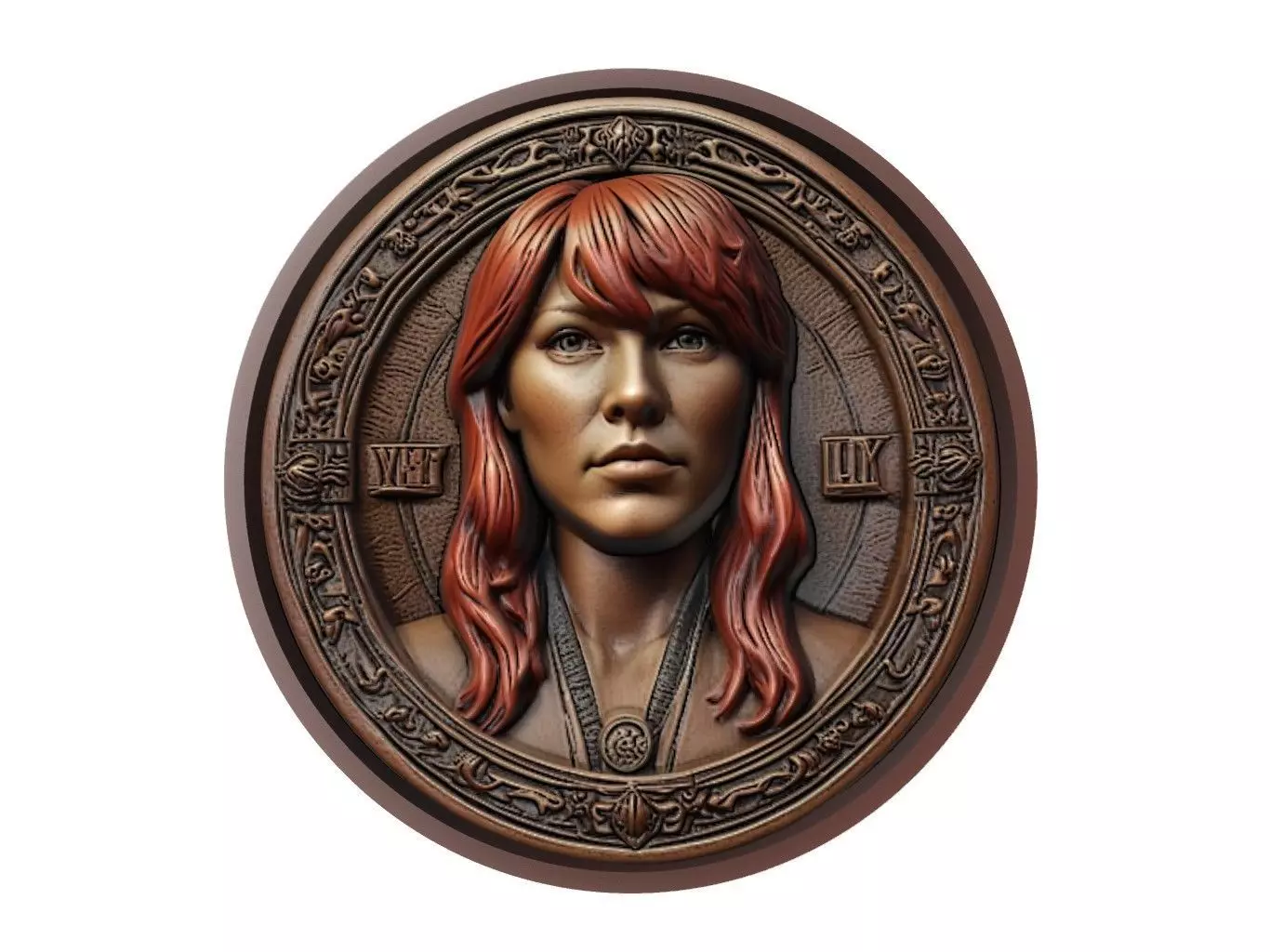 Asuka Medallion 3D print model