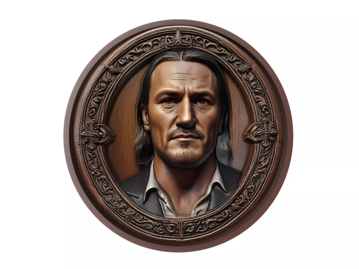Drew McIntyre Medallion 3D print model_0
