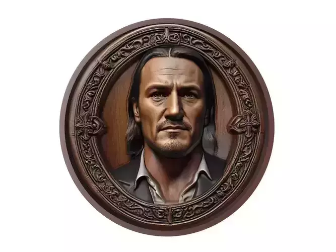 Drew McIntyre Medallion 3D print model