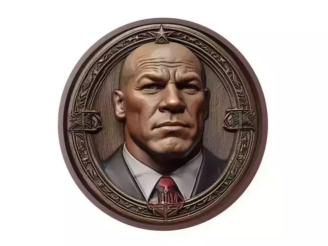Kurt Angle Medallion