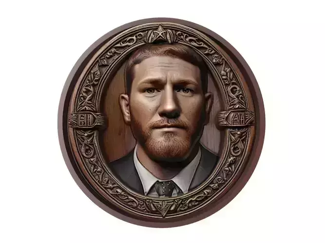 Sami Zayn Medallion 3D print model