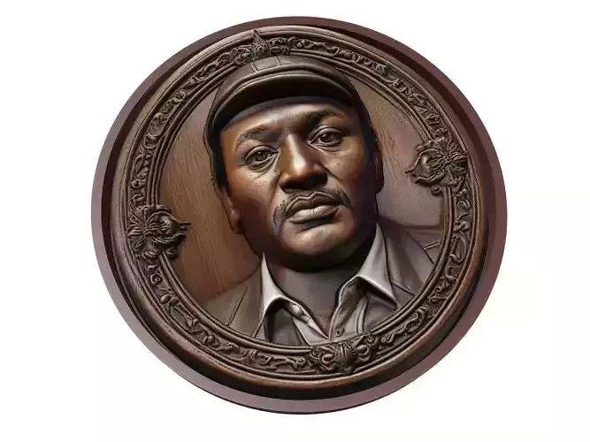 Joe Frazier Medallion 3D print model