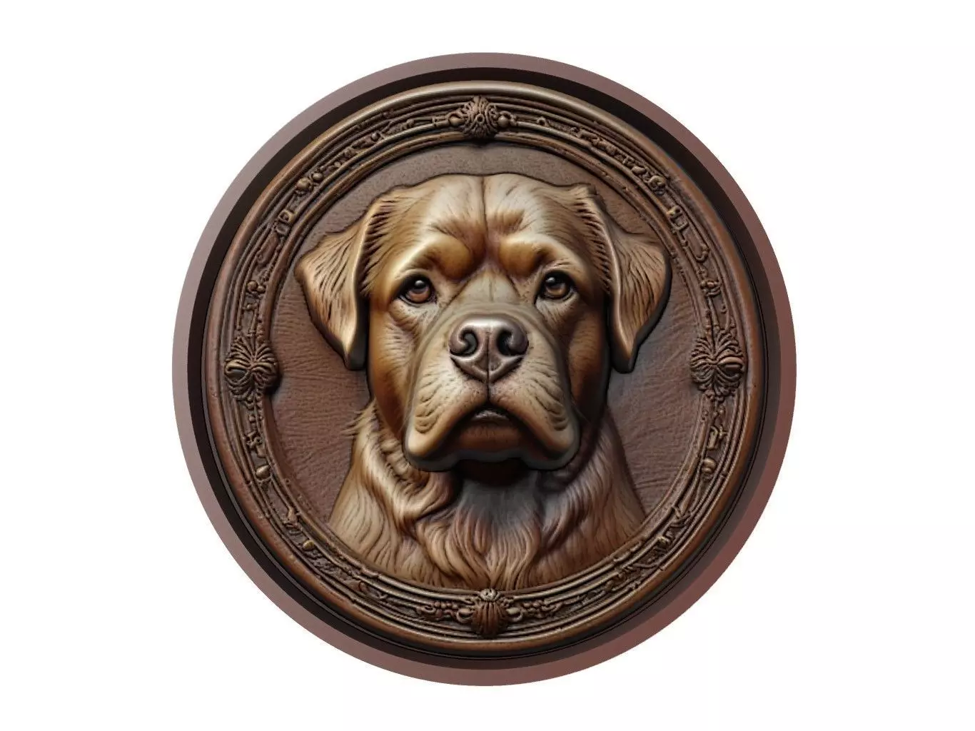 Giba Medallion 3D print model_0