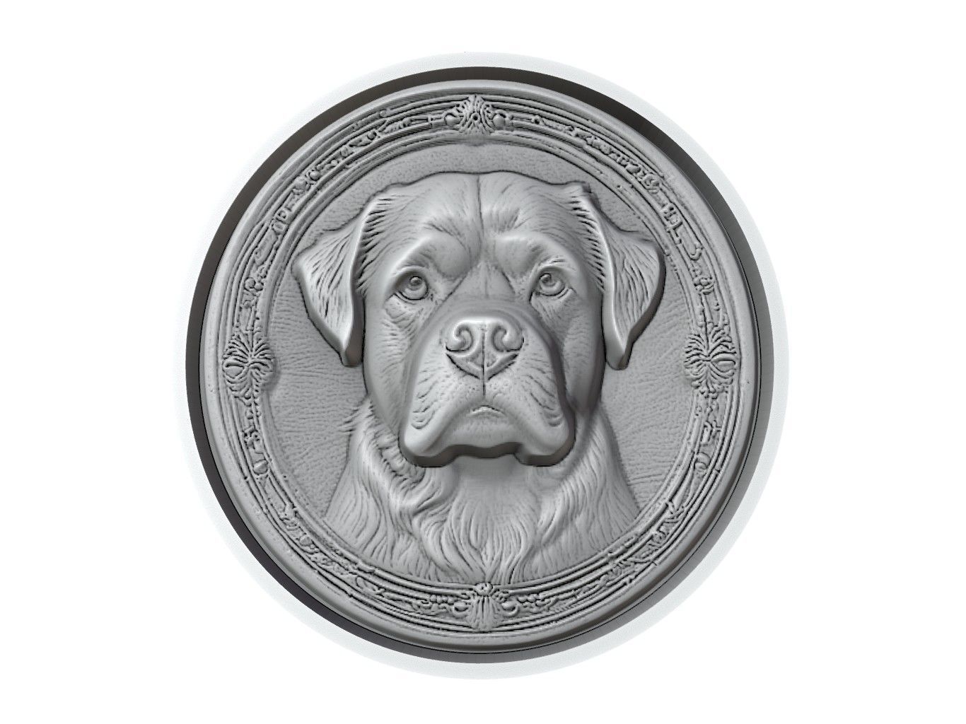 Giba Medallion 3D print model_2
