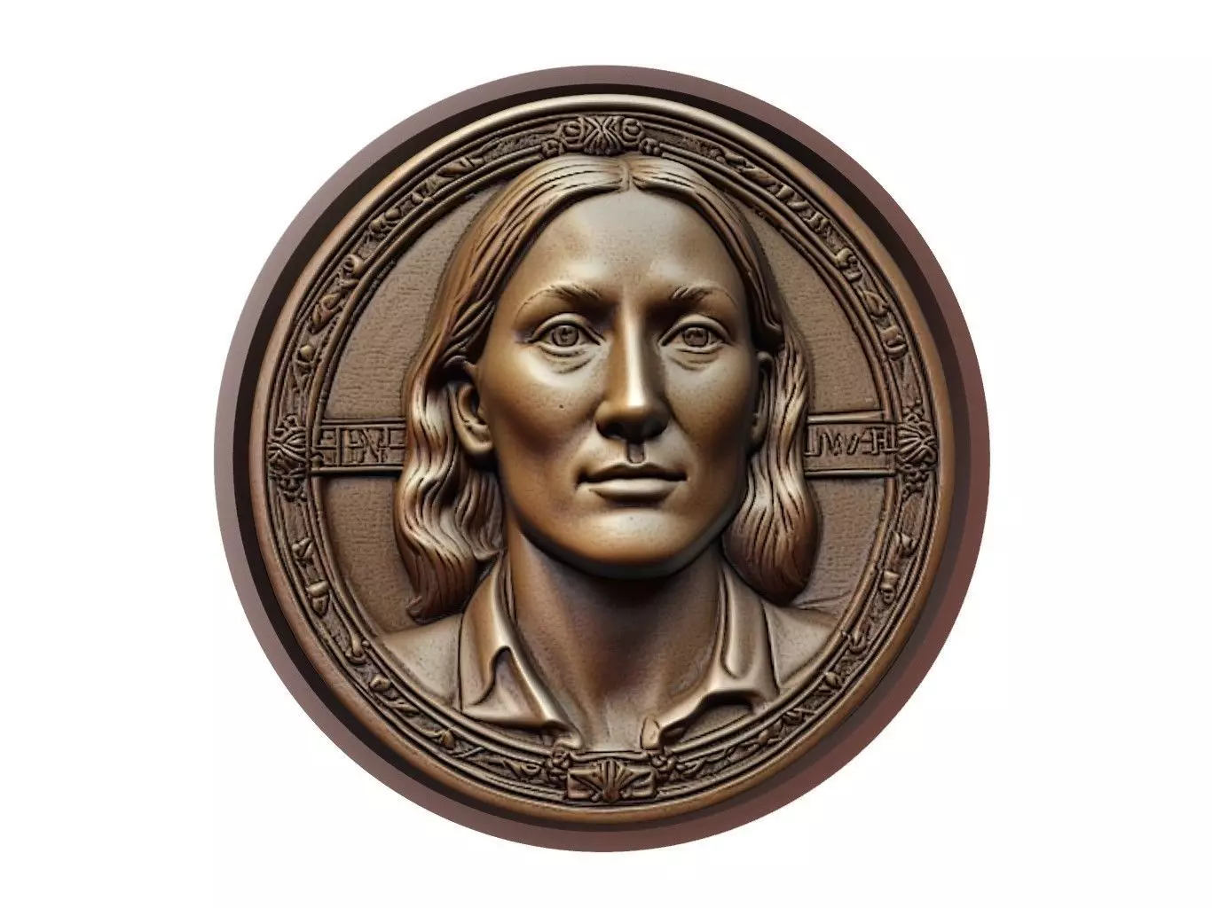 Kerri Walsh Jennings Medallion 3D print model