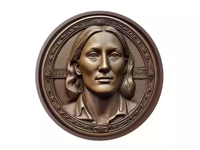 Kerri Walsh Jennings Medallion 3D print model
