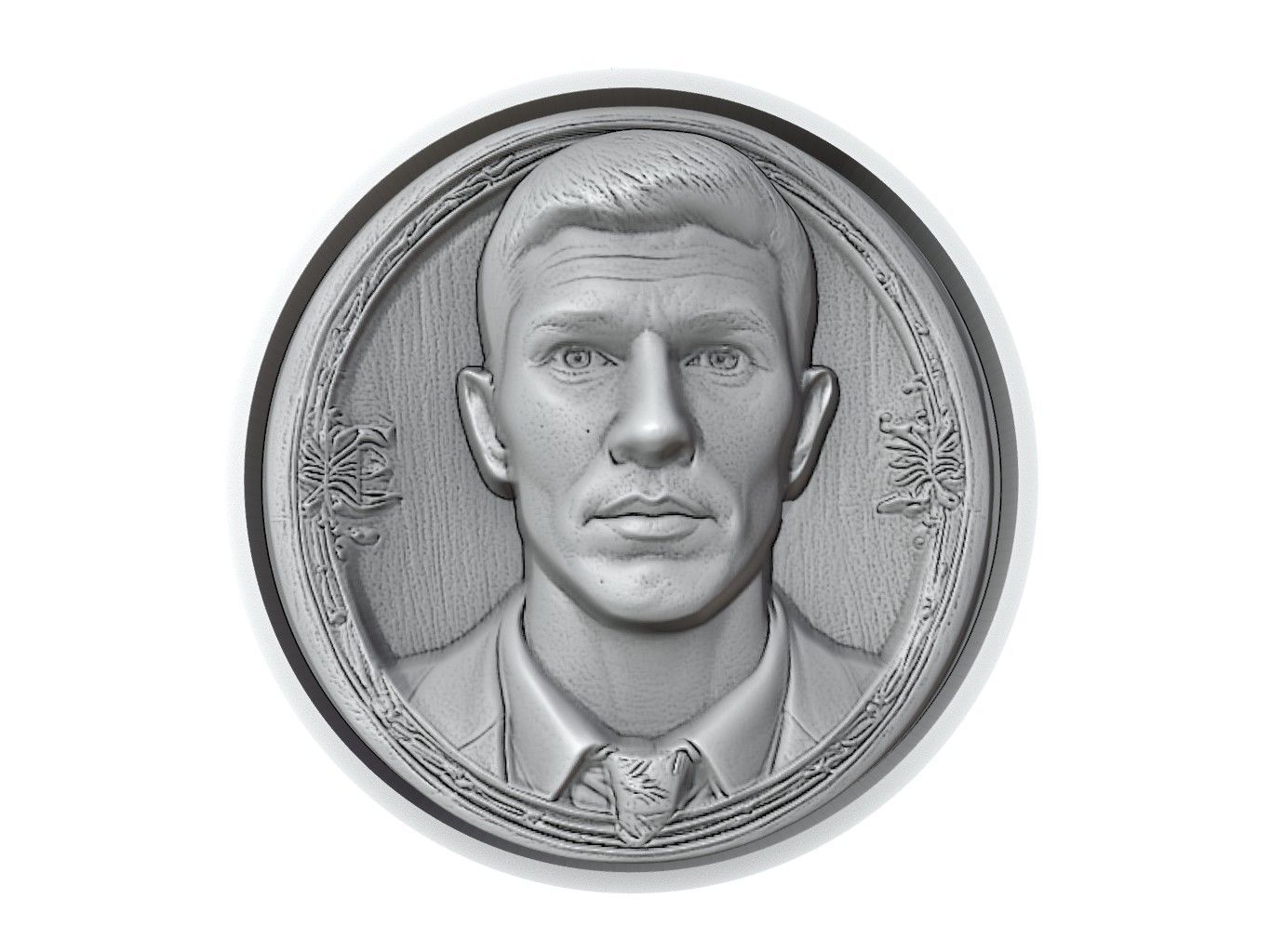 Matt Anderson Medallion 3D print model_2