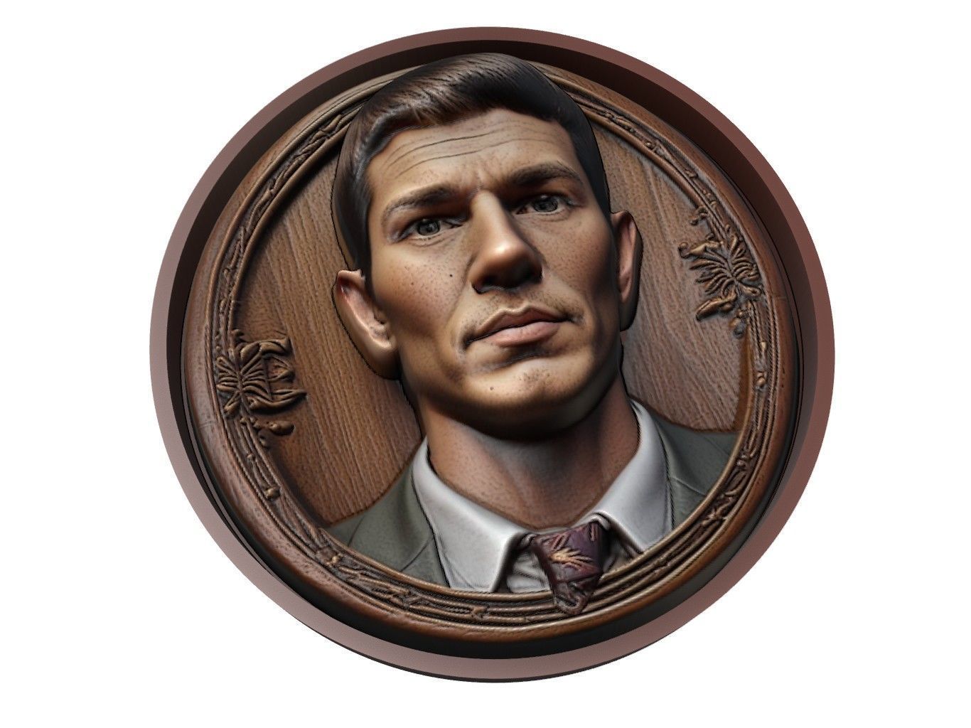 Matt Anderson Medallion 3D print model_1