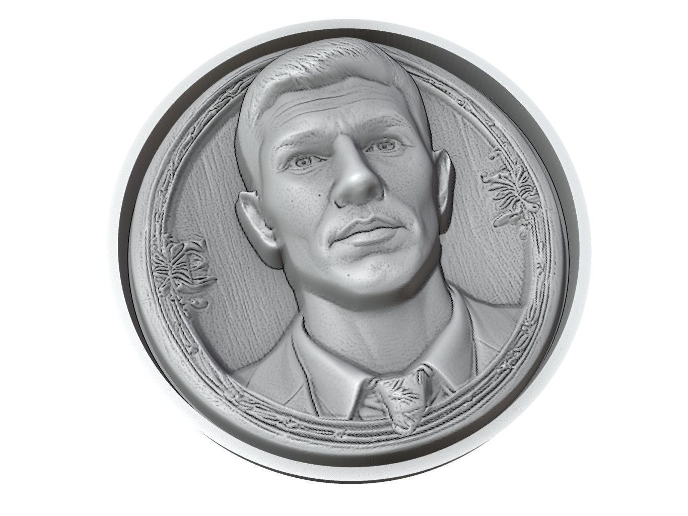 Matt Anderson Medallion 3D print model_3