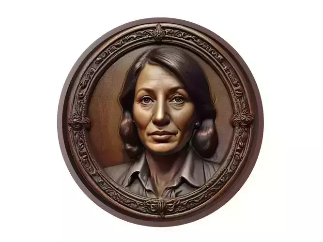Sheilla Castro Medallion 3D print model