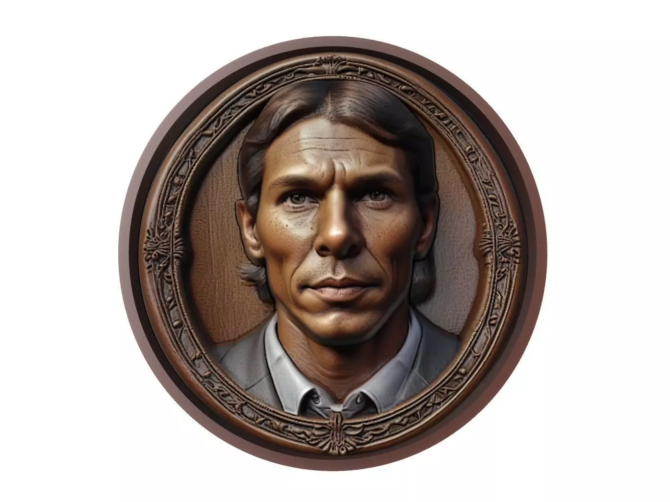 Rafael Nadal Medallion 3D print model