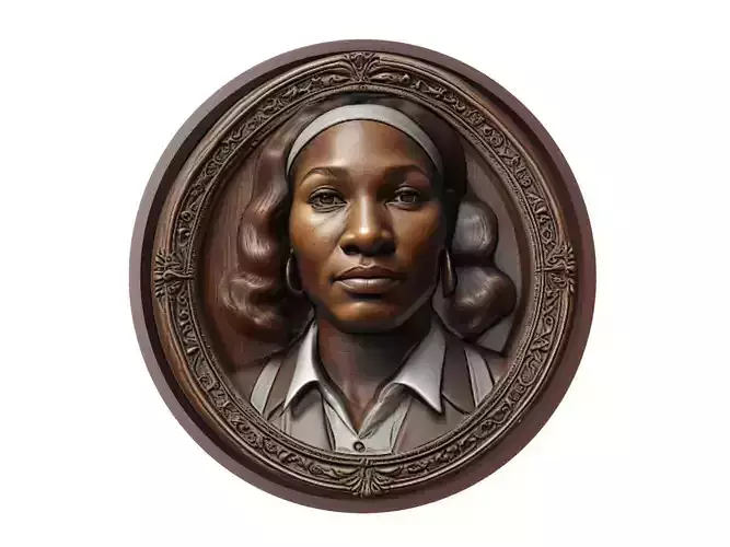 Serena Williams Medallion