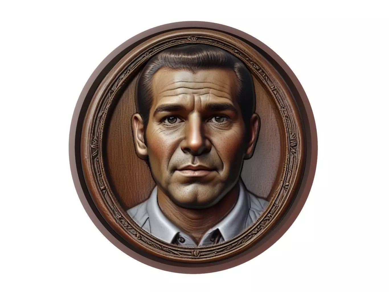 Pete Sampras Medallion 3D print model_0