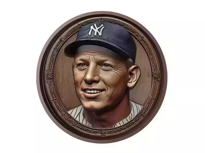 Mickey Mantle Medallion