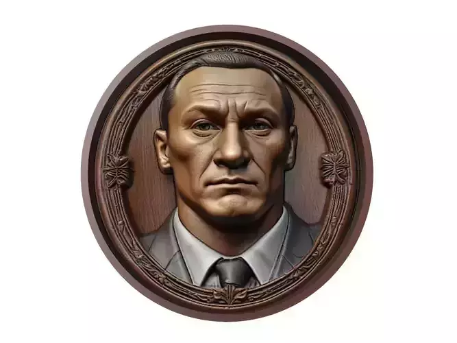 Ilya Ilyin Medallion 3D print model