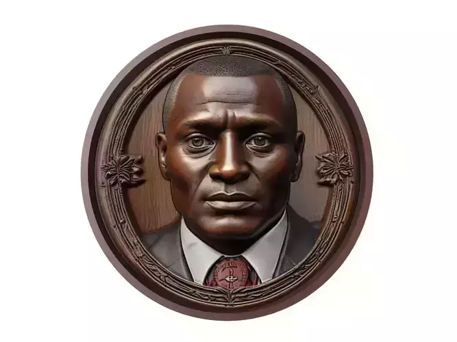 Carl Lewis Medallion