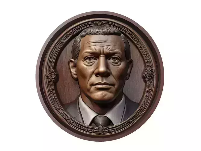 Michael Johnson Medallion 3D print model