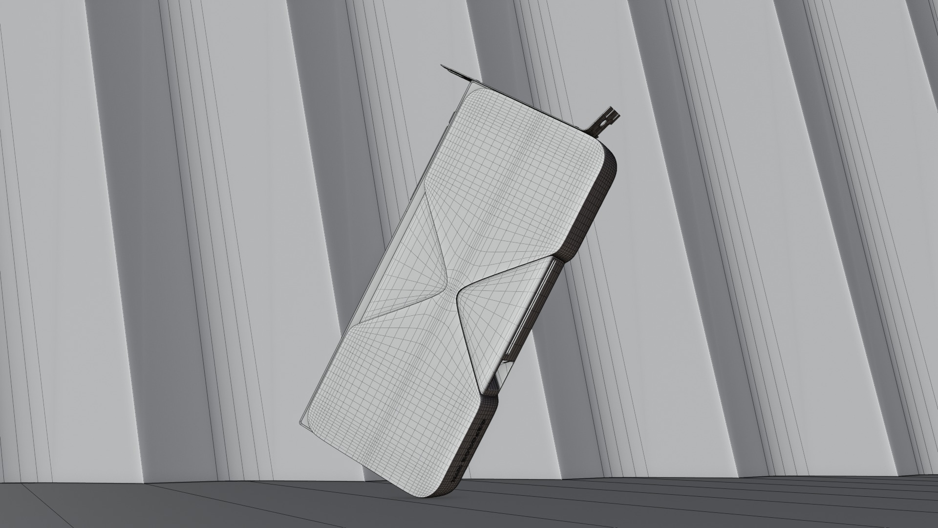 RTX 5090 GPU 3D Model  Detailed Blender File with Cycles Render Low-poly 3D model_10