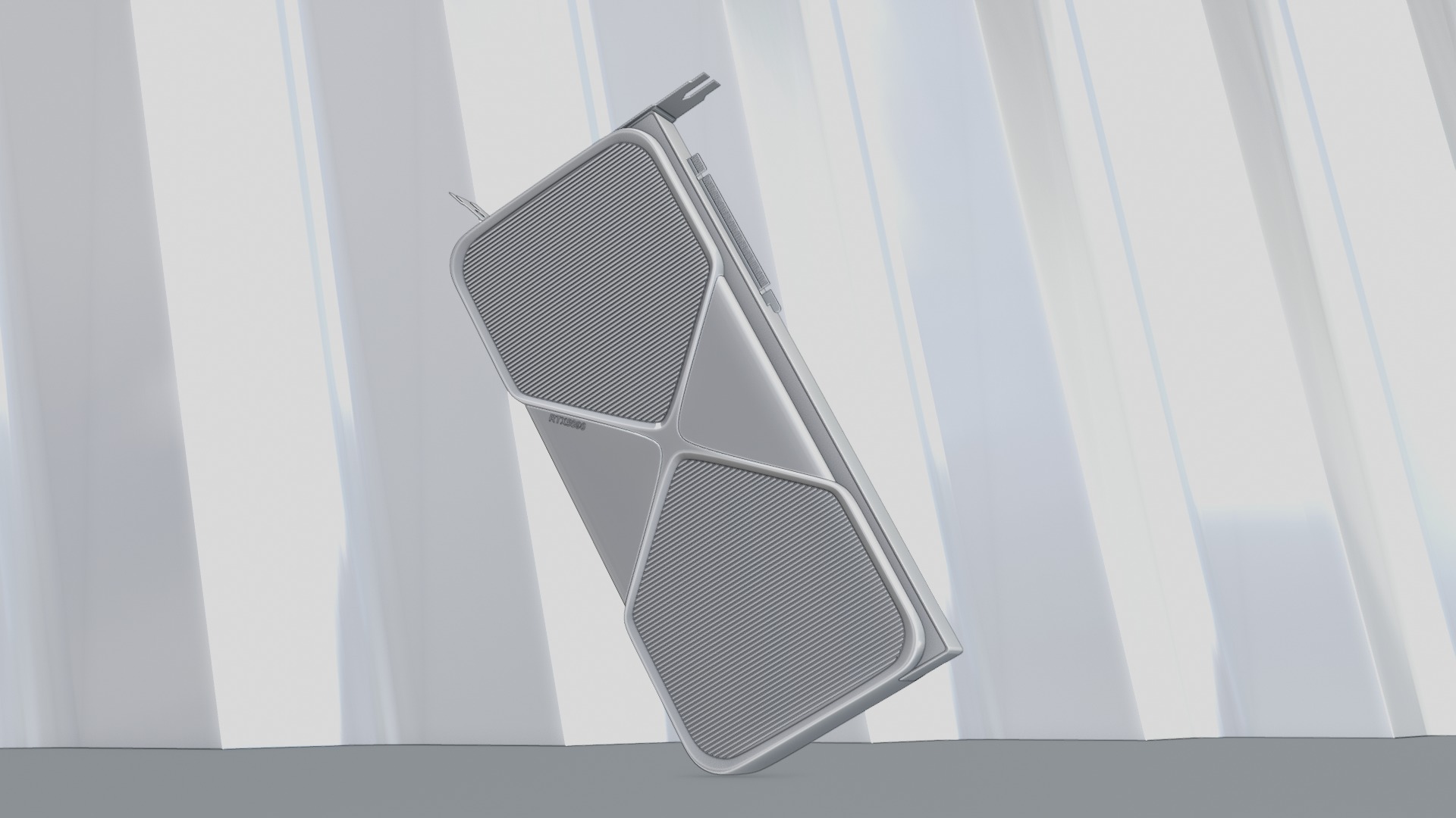 RTX 5090 GPU 3D Model  Detailed Blender File with Cycles Render Low-poly 3D model_8