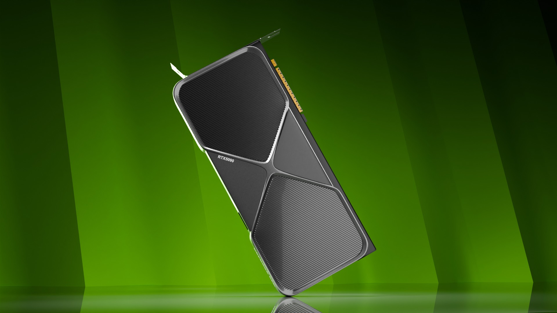 RTX 5090 GPU 3D Model  Detailed Blender File with Cycles Render Low-poly 3D model_4