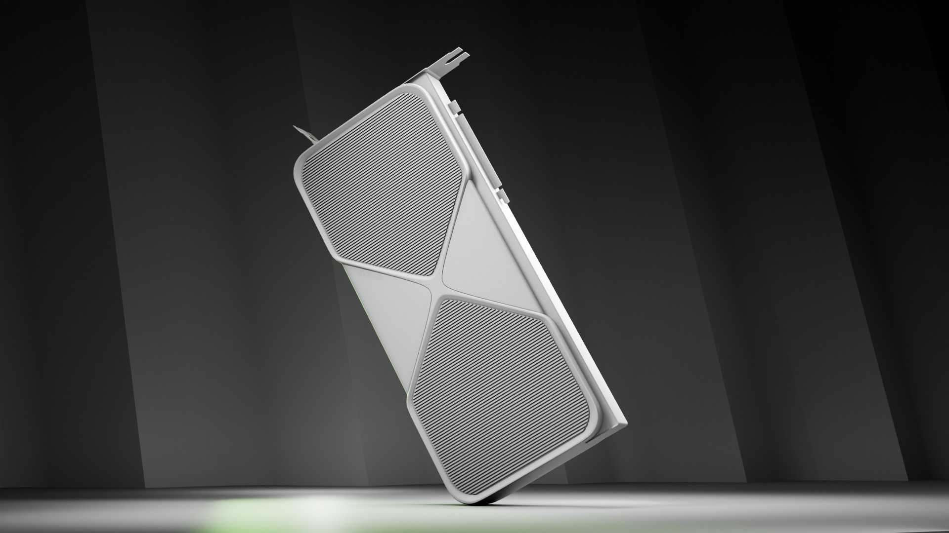 RTX 5090 GPU 3D Model  Detailed Blender File with Cycles Render Low-poly 3D model_7