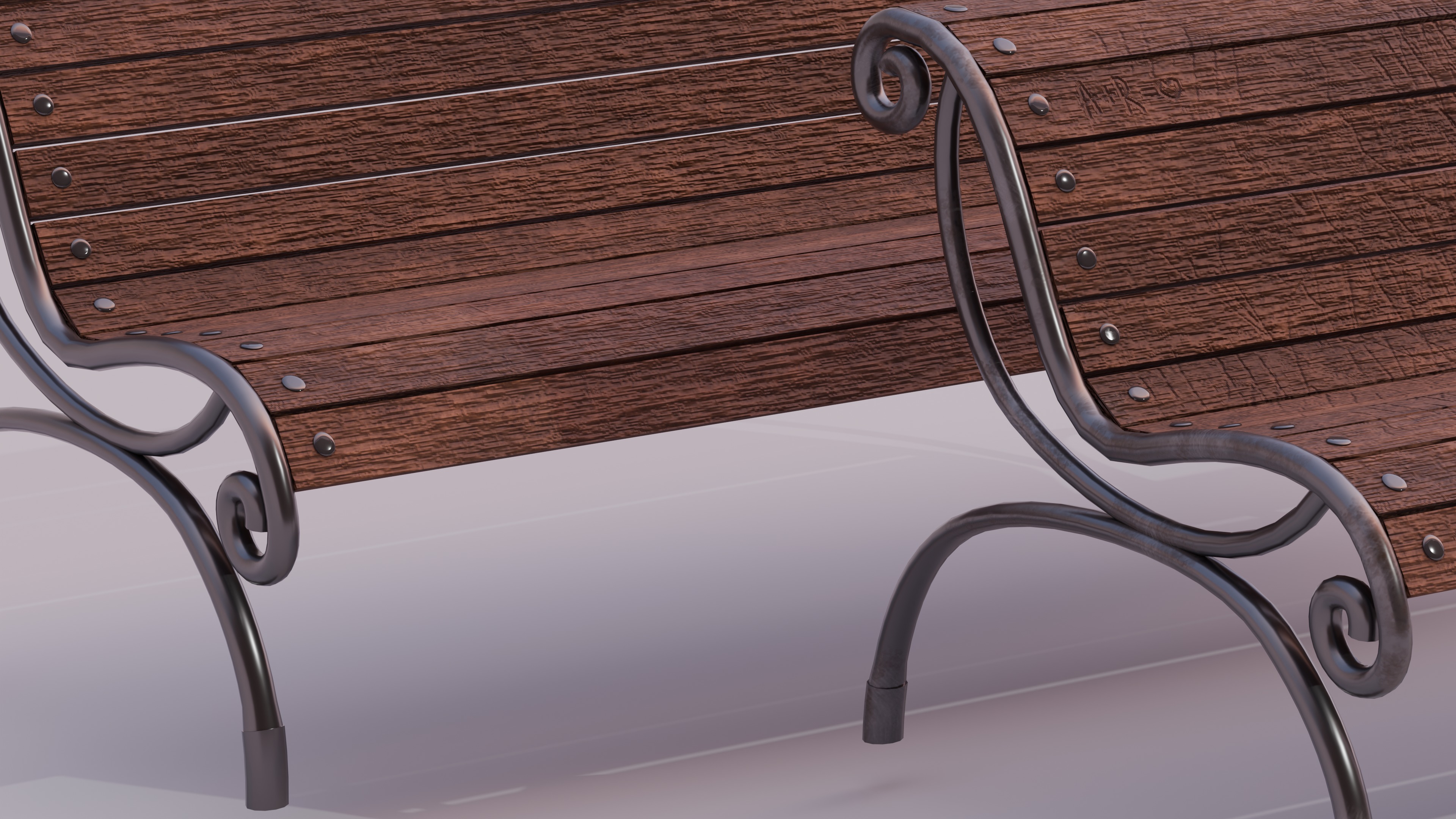 Street elements pack 3D model_3
