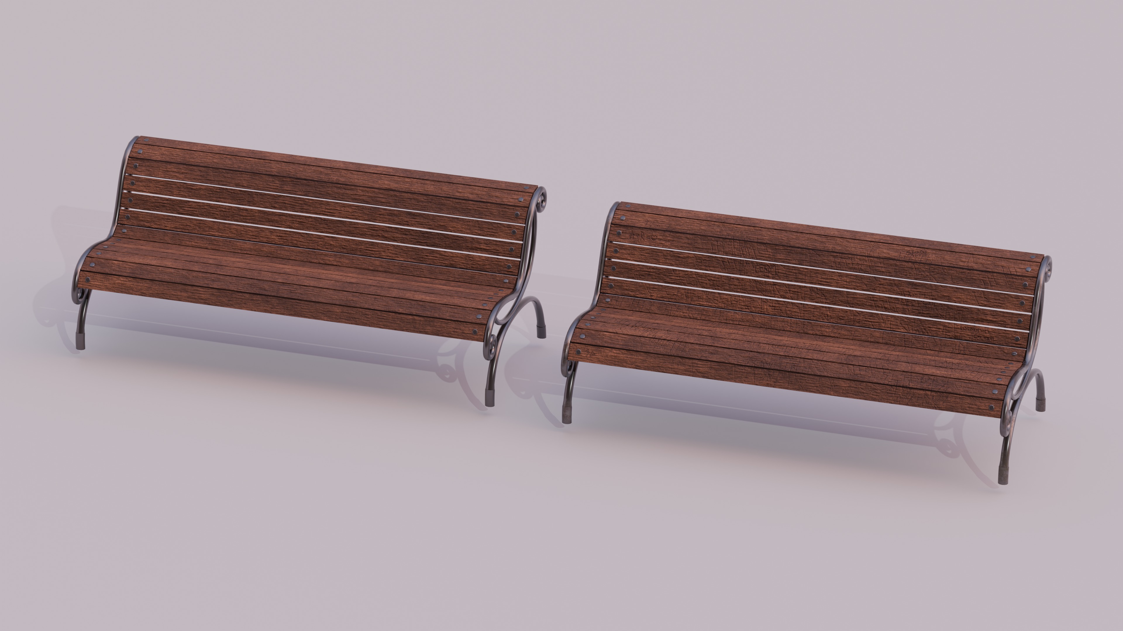 Street elements pack 3D model_13