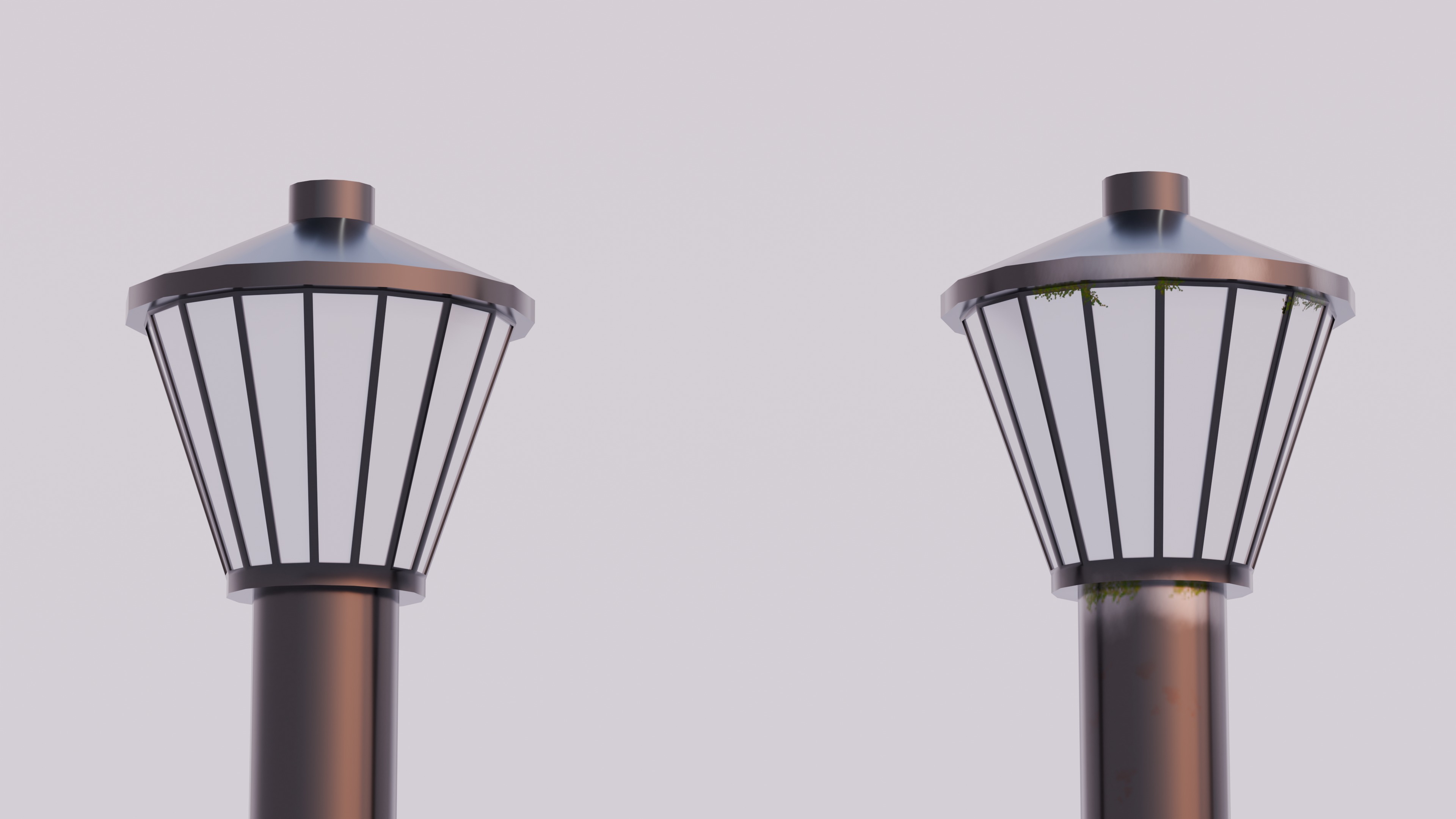 Street elements pack 3D model_6