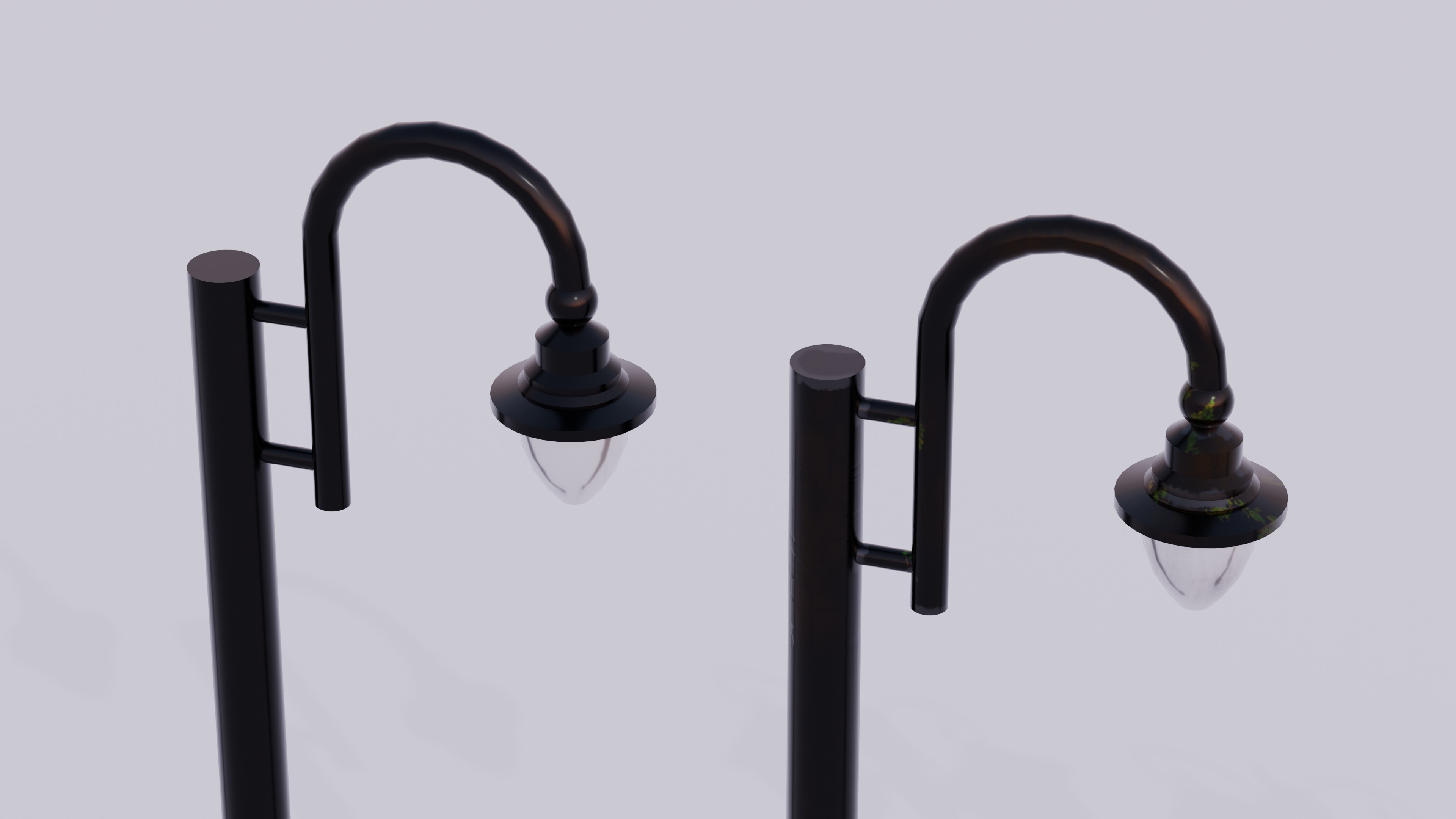 Street elements pack 3D model_9